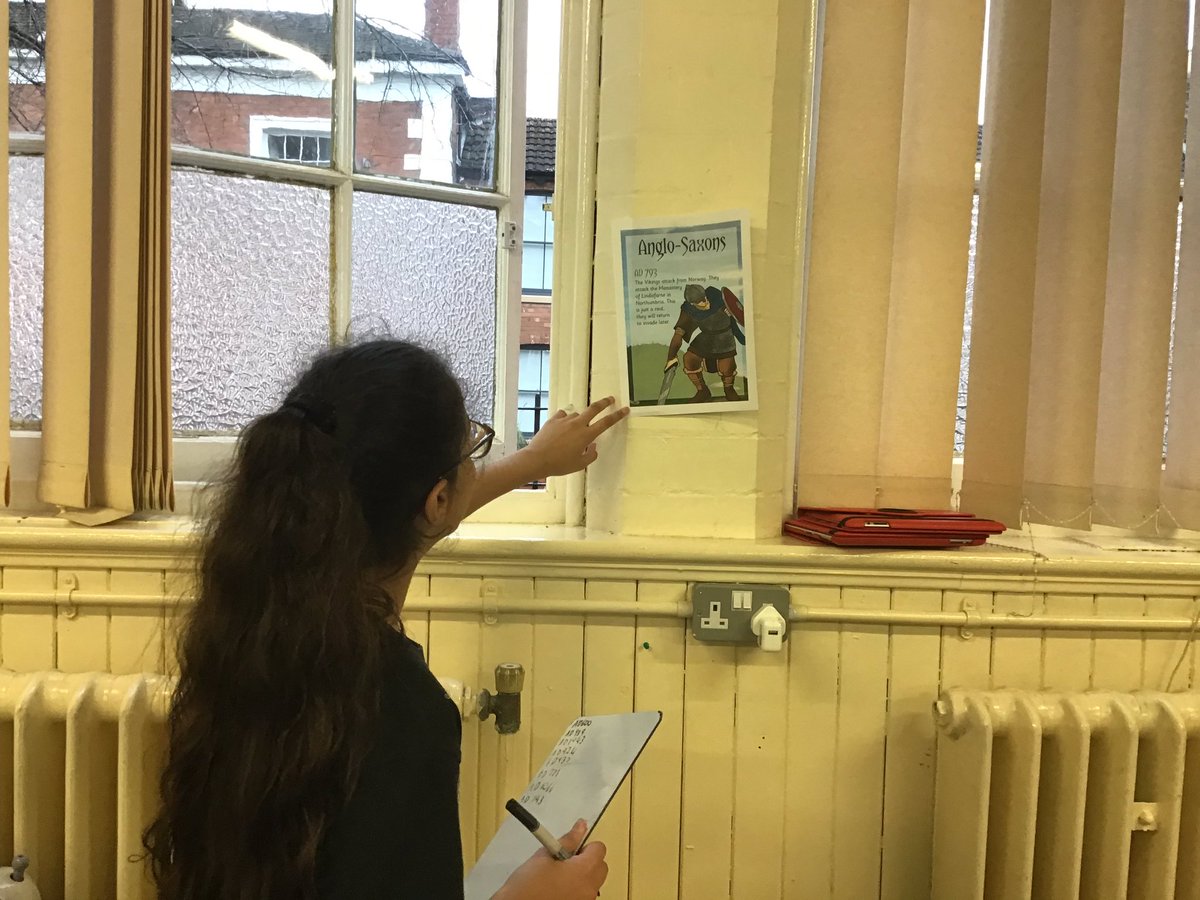ClaphamTerrace1's tweet photo. In History, Year 6 are using their chronological understanding to create their own Anglo Saxon timelines. #creativelearners #persistentlearners https://t.co/hmGYIfGSWQ