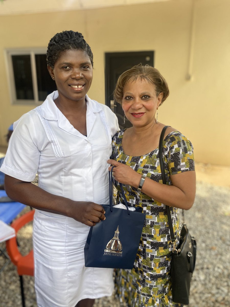 LisaCooperMD's tweet photo. One of our community health nurses in Ghana told us “it’s all about the rapport” when we commented on the engaged study participants @JHhealthequity @ycommodore @JohnsHopkinsAHW @JHUNursing @JohnsHopkinsSPH https://t.co/mBrPR69vQU