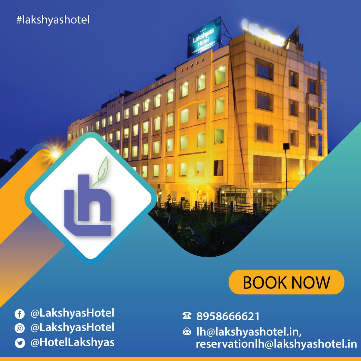 HotelLakshyas's tweet photo. You! Yes, you! Won't you come and say hello?

Visit https://t.co/kK2xS8lqTk

📲 Tel: +91-1334-242600
📲 Mobile: +91-8958666621

📧 lh@lakshyashotel.in
📧 reservationlh@lakshyashotel.in

#LakshyasHotels #StayMyWay #SecureBooking  #lakshyas #hotel #OnlineBooking #happycustomers https://t.co/ZzzbQuP5LB