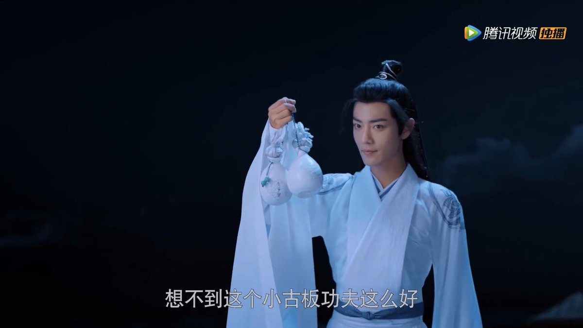 wwx calls lwj 小古板 (xiǎogǔbǎn) which translates to ‘old-fashioned person.’ i’ve seen sources translate this to ‘fuddy-duddy’ but i present an alternative — boomer