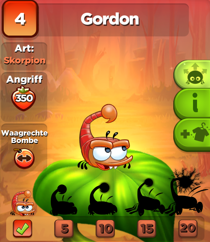 cellye35's tweet image. Ich habe Gordon in #BestFiends gelevelt – GRATIS-Download – download.BestFiends.com über @bestfiends