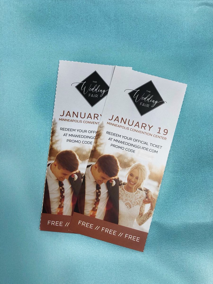 MarriottMNNW's tweet photo. The @WeddingFairMN is almost here! Do you want to go? We have 2 FREE TICKETS! Just like this tweet &amp; share your favorite wedding tradition for your chance to win these tickets.
#weddingwednesday #mnweddingguide #minnesotaweddingguide #weddingfairmn #mpls #mplswedding  #mnwedding https://t.co/LPa9xBm5xT