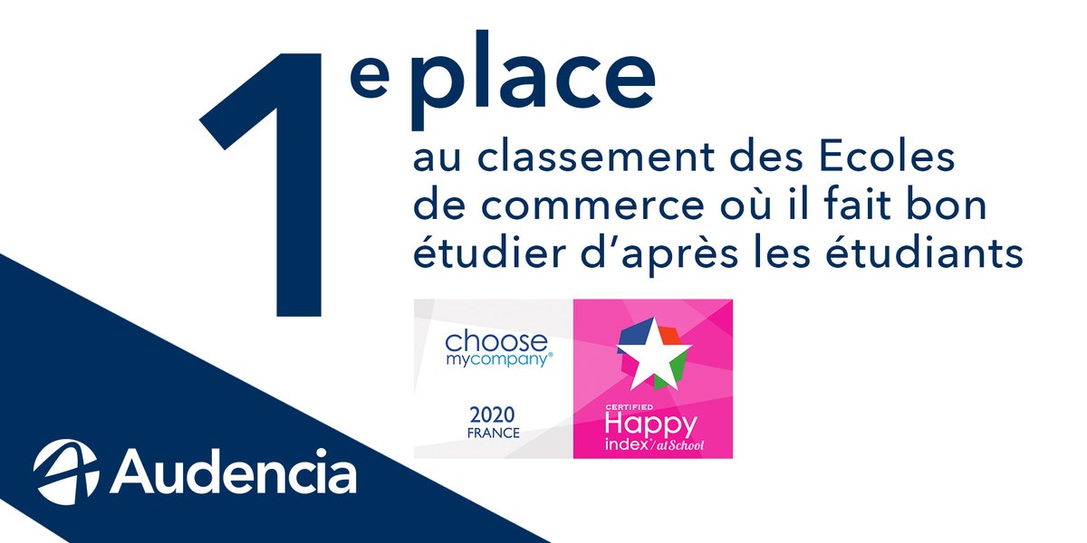 Audencia tweet media