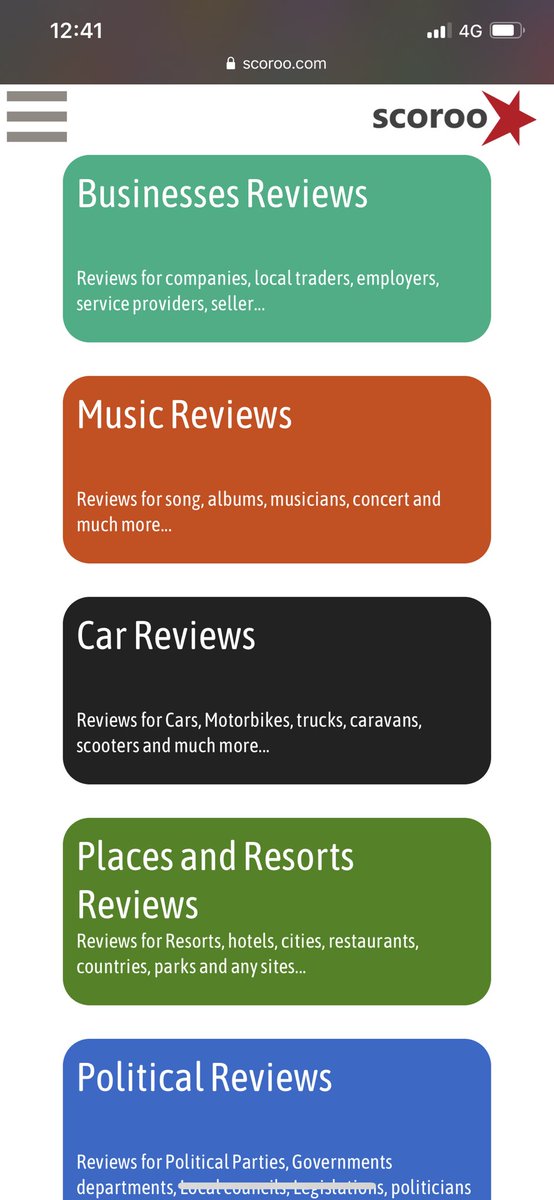 So many reviews ... scoroo.com 

#reviews #onlinereviews