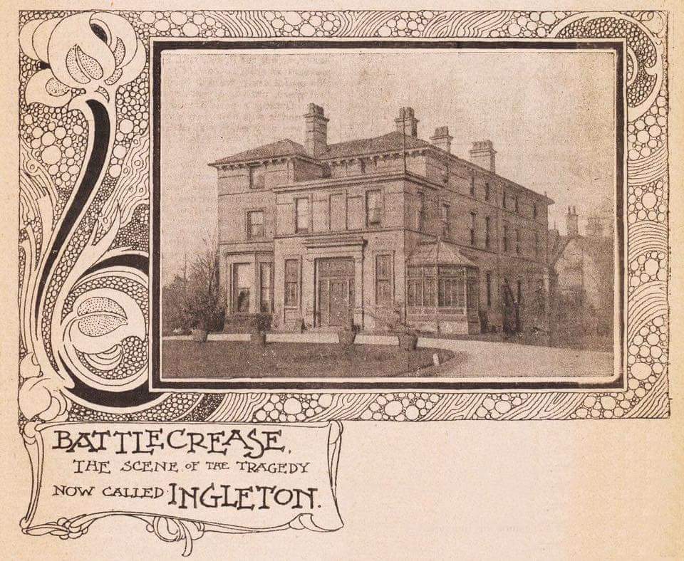 InfamousEngland's tweet photo. Battlecrease house - home of James and Florence Maybrick. 
He was a Ripper suspect, she was imprisoned for his death. 

#Liverpool #Aigburth #JacktheRipper 
@RipperTours @The_East_End https://t.co/QrXopQTK58