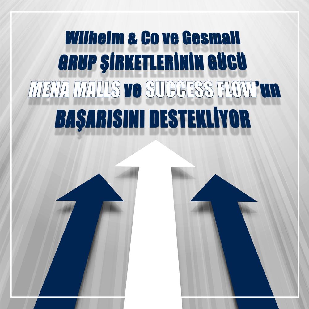 successflowtr's tweet photo. Wilhelm & Co ve Gesmall grup şirketlerinin gücü, Mena Malls ve Success Flow’un başarısını destekliyor. Bu başarı sürecinde yenilikçi, her gün kendini geliştiren ve hızlı hizmet anlayışımızla dünyanın pek çok yerinde markaların gücü oluyoruz. #menamalls #successflow #başarı https://t.co/sRFk2CogwP