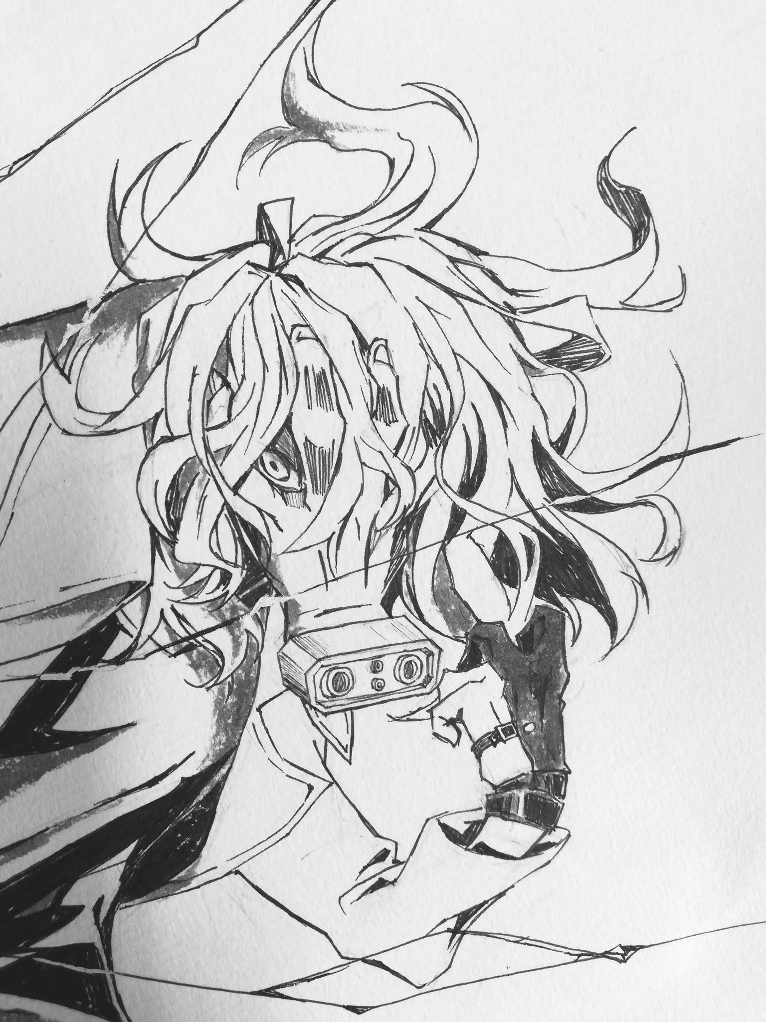 大町将来 A Twitter 僕のヒーローアカデミアの死柄木 弔です こういうthe悪者ってキャラ大好きです 今回は顔がよく描けたと思います もう一つ案を考えていましたがそれはいつかまたペン入れします 僕のヒーローアカデミア しがらきとむら 死柄木弔 イラスト