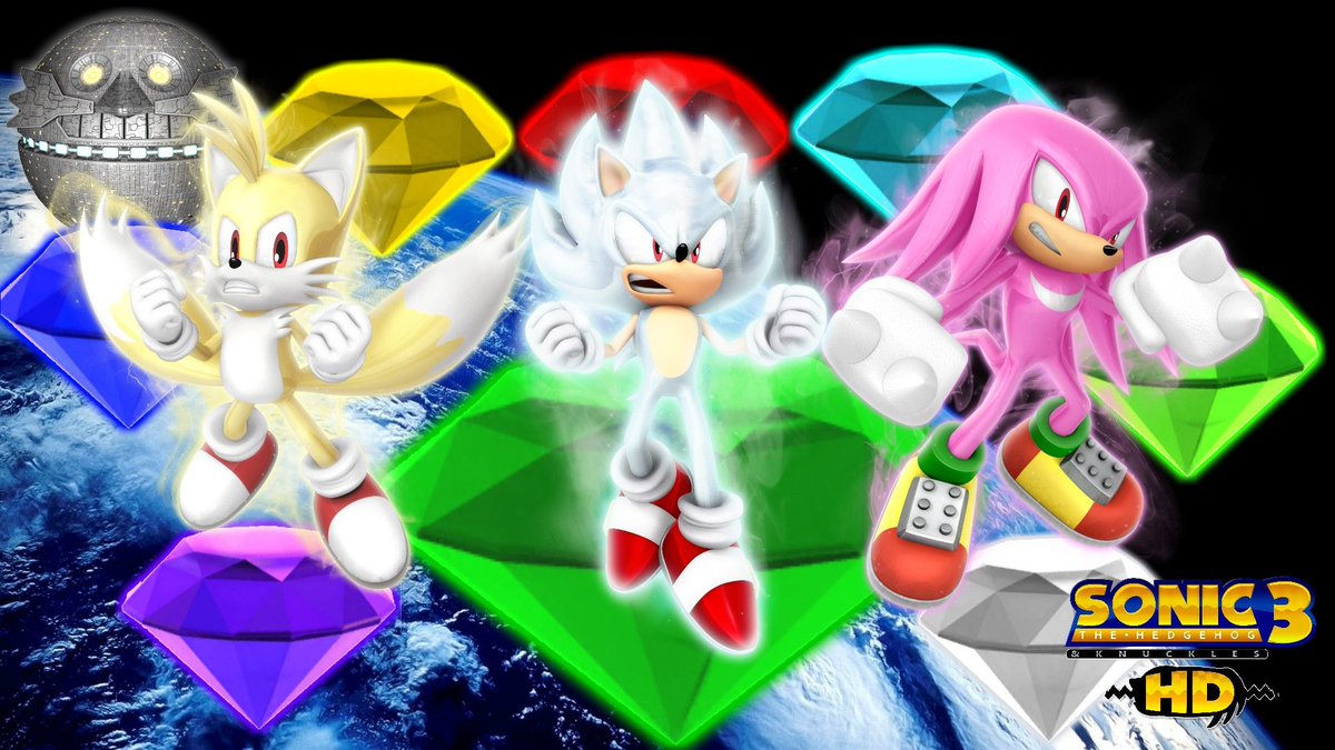 Hyper Stars for Knux & Tails (+Super Tails Stars) [Sonic 3 A.I.R.