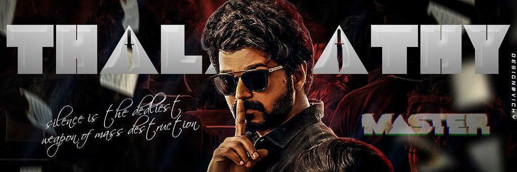 Designervicky24's tweet photo. #MasterSecondLook #MasterPongal #MasterHasArrived #Master #fanmade #slientkiller #Thalapathy @actorvijay @Dir_Lokesh @Jagadishbliss @XbFilm @imKBRshanthnu @MalavikaM_ @SSMusicTweet #localdon #LokeshKanagaraj @gopiprasannaa @m_gajan @Clinton22Roach #cpdesign #posterwork #posters https://t.co/ZKBEiKVhQd
