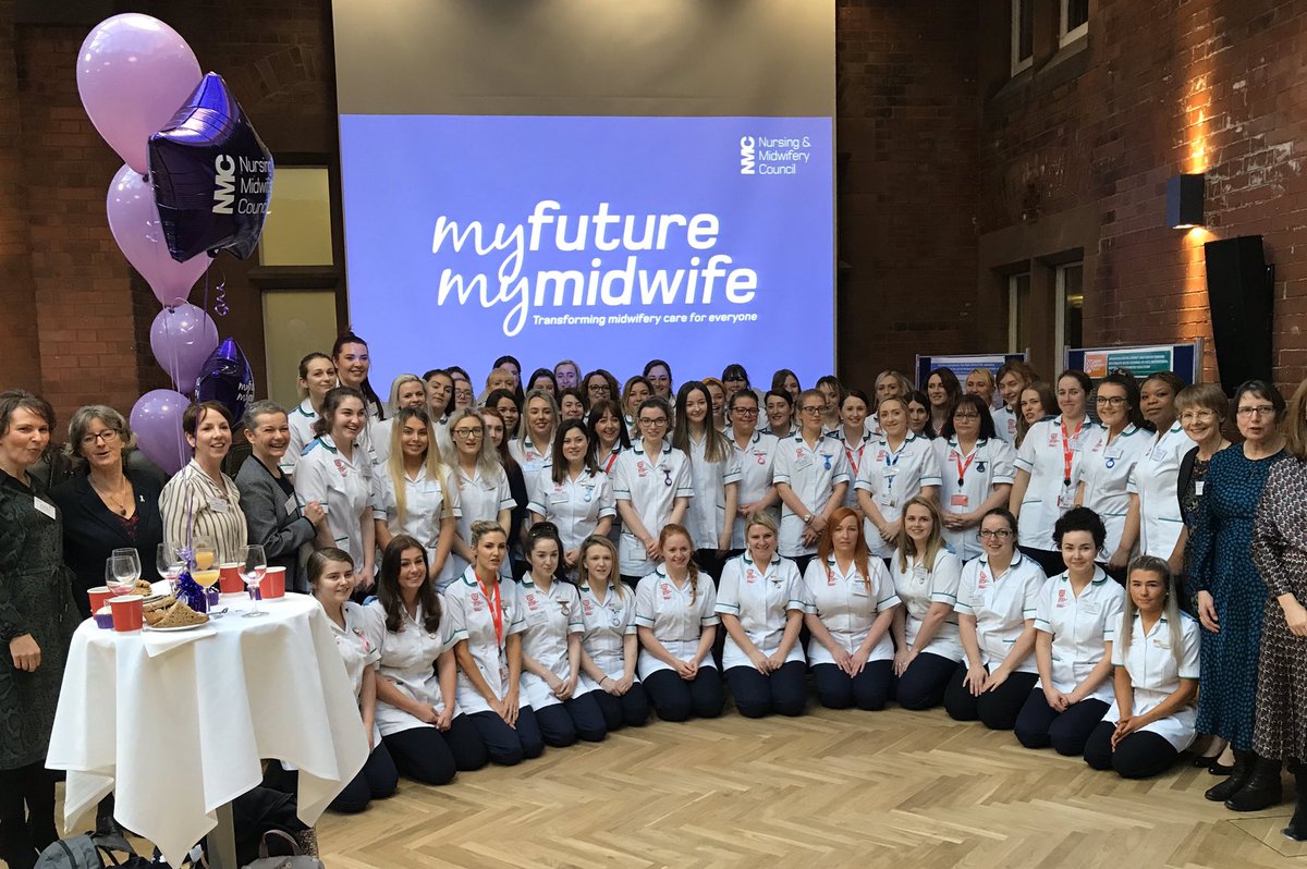 Wonderful to be at #FutureMidwife launch in Belfast with <a href="/QUBelfast/">Queen's University Belfast 🎓</a> midwifery students <a href="/nmcnews/">Nursing and Midwifery Council</a> colleagues and honoured guests <a href="/maryrenfrew/">Mary Renfrew</a> <a href="/franmcconville/">Fran McConville</a> &amp; so many others