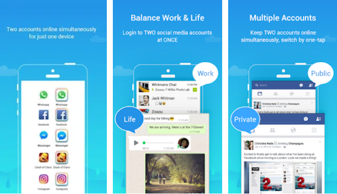 totltech's tweet photo. يسمح لك تطبيق #ParallelSpace بفتح أزيد من حساب في مجموعة من التطبيقات المستخدمة في هاتفك، لنفترض انه لديك حسابين على الفيسبوك، لا يمكنك في الأصل سوى الولوج بحساب واحد في هاتفك الذكي، سيأتي بعدها Parallel Space ليحل لنا هذا المشكلة
https://t.co/rVs9tPC97n https://t.co/MKwbjzMvKr