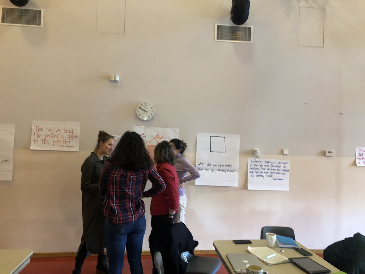 AngelaAEd's tweet photo. Sharing the learning from the #inquiry summit with ES staff! Growing together as inquiry learners and teachers! @kjinquiry @ChaptersInt @AAS_Sofia https://t.co/SShwkKJayA