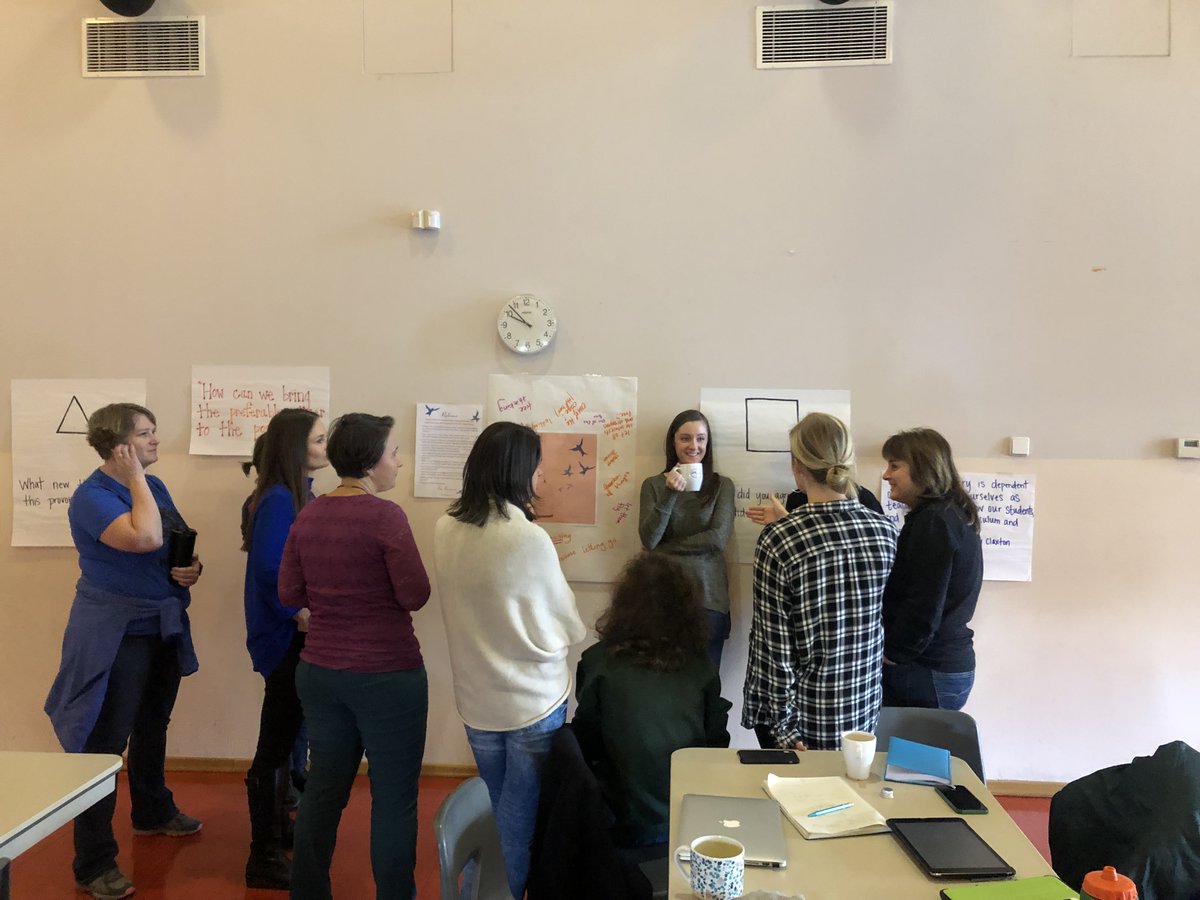 AngelaAEd's tweet photo. Sharing the learning from the #inquiry summit with ES staff! Growing together as inquiry learners and teachers! @kjinquiry @ChaptersInt @AAS_Sofia https://t.co/SShwkKJayA