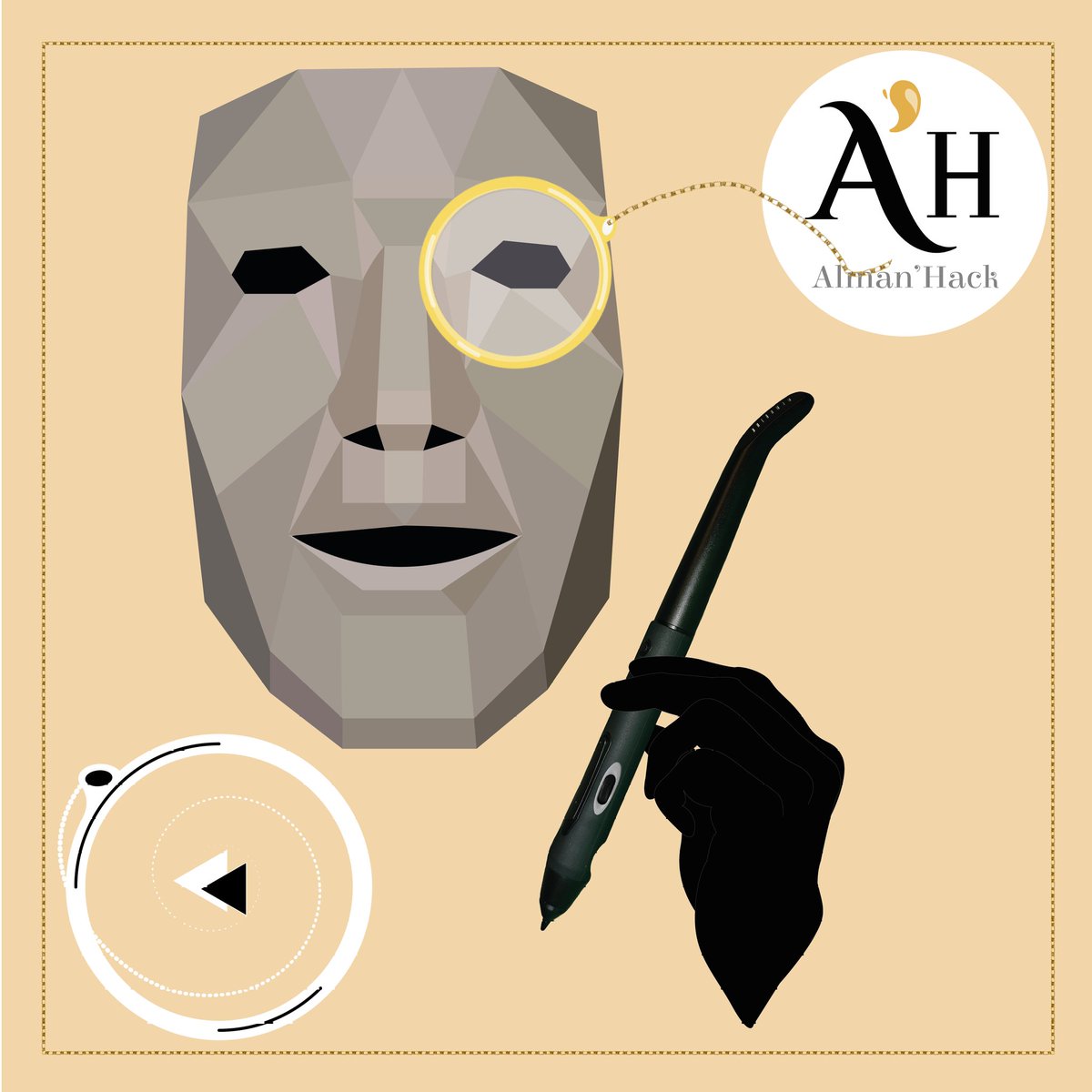AlmanHack's tweet photo. Voici notre partenariat avec @EverLasting_EU leur monocle s'adapte parfaitement à notre stylo, une édition limitée sera disponible uniquement grâce à un concours qui se déroulera sur Twitter #StayTuned 🧐

#ANONYMMI #LCDA_MMI20 #MMICHALLENGE_IUTSD20 @MMIStDie https://t.co/2WhZocj53z