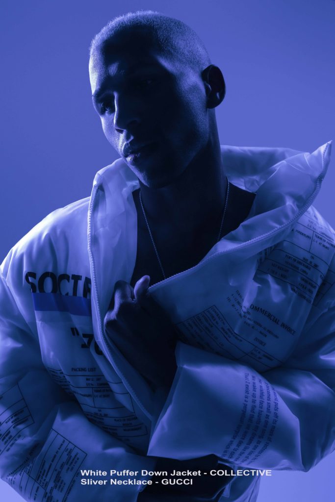 Charismatic model Jared Angelo is featured in this exclusive menswear fashion editorial for Carbon Copy titled Shades of Cool and is captured by the lens of Blake Ballard who also executed all of the grooming and styling.