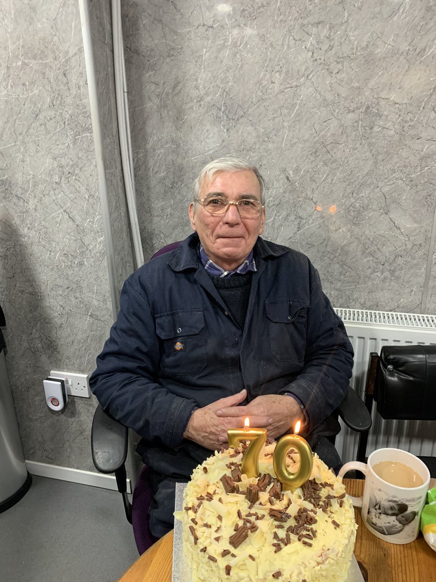 ScotjetLtd's tweet photo. Happy 70th Birthday to a very valuable member of the Scotjet Team, Mr Frank Snow 🥳🎂 https://t.co/deOrrstyOj