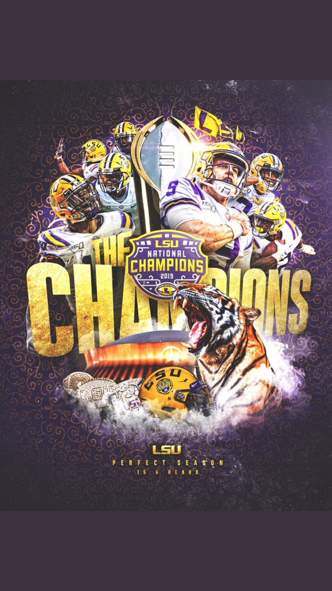 GeNo601's tweet photo. #NationalChamps #GeauxTigers https://t.co/BhagdUhhG4