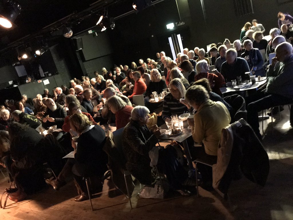 Cqaf's tweet photo. Access all arias! Another #FULLHOUSE at #OTL2020 - this time with @NIOpera and another rip-roaring #OperaForLunch #belfast #festival @BlackBoxBelfast https://t.co/ihfMzJL9us