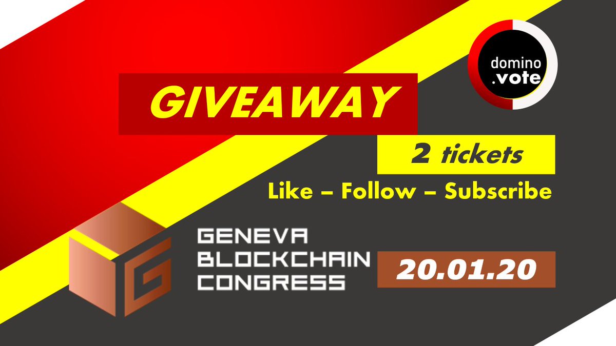 CVproofdotcom's tweet photo. FredVerin: RT @dominovote: Take a chance to win ! Free entry at the Geneva Blockchain Congress - January, 20th - Like, Follow, Subscribe - #GenevaBlockchain #GBC20 #Geneva #blockchain @gvaBlockchain - https://t.co/9bR2AJNr7a https://t.co/tGQMYkgRwK