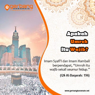 danapoetra's tweet photo. Apakah Umroh Itu Wajib?⁣
⁣
Pendapat yang paling kuat dari Imam Syafi’i juga ulama Hambali, "Umroh itu wajib sekali seumur hidup."⁣
⁣
#hukumumroh #haji #umroh #umroh2020 #paketumroh #travelumroh #hajifuroda #umrohsunnah #umrohmurah #umrohhemat ⁣ https://t.co/UIwJKml1Cl