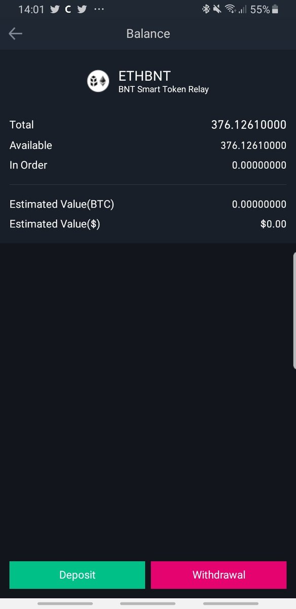 montagnetata's tweet image. @Bancor #ethbnt #cryptocurrencies #Crypto #bitcoin #paraswap #binance #Airdrop #Airdrops 
I just receive my ethbnt on binance🎁🎁🎁🎊🎊🎊🎊