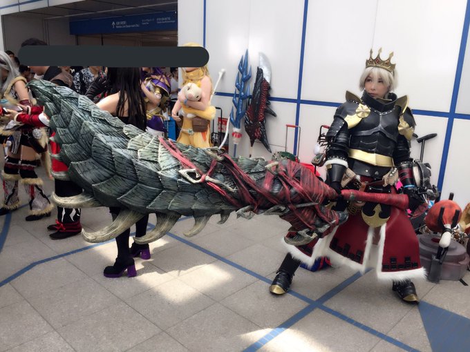 あやめ Ko Ri 池ハロ30日コスドックさん と Capcom Mh のやりとり 1 Whotwi グラフィカルtwitter分析