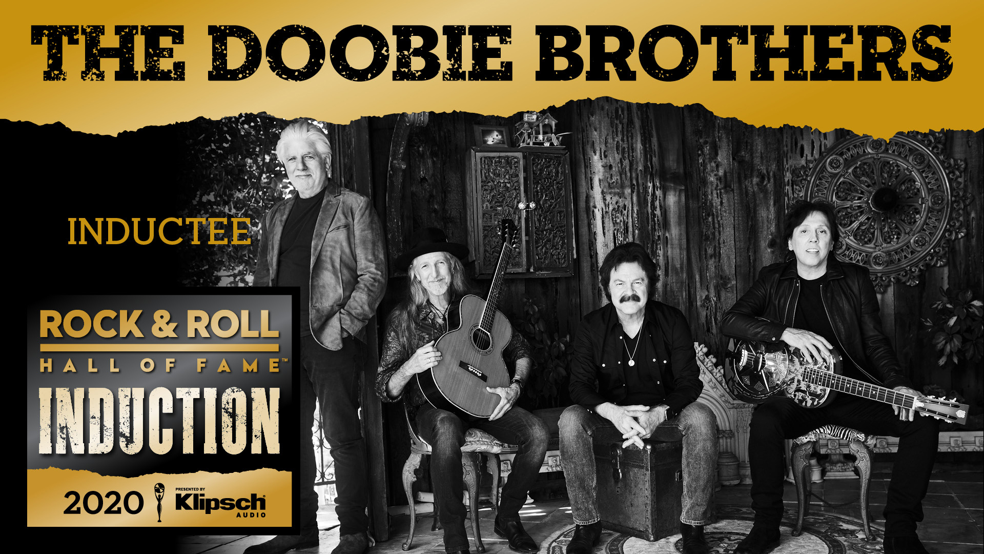 The Doobie Brothers on X: "Congratulations to The Doobie Brothers on their  induction into the @RockHall of Fame! Thanks to all who voted and made it  possible. https://t.co/nhwGYKG4ZX" / X