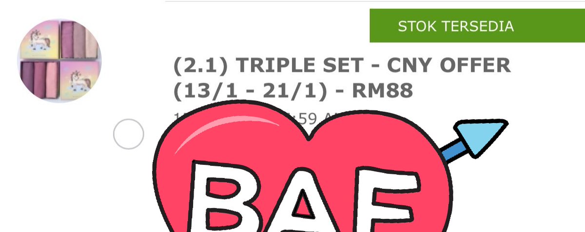 bawalfav's tweet photo. Promo sempena CNY gaiss 3 helai tudung RM88 sampai 21/1 nie jer tauuu lepastu tak dapat dah harga macam nie 😱 Apa lagii girlss rt lahh bgi hint dekat someone takpon tag jer nama dkat komen nie 😜 Jangan lupa pm shada guna promo kod "Mustveri CNY" tauu 😉 https://t.co/pISI0aQleV