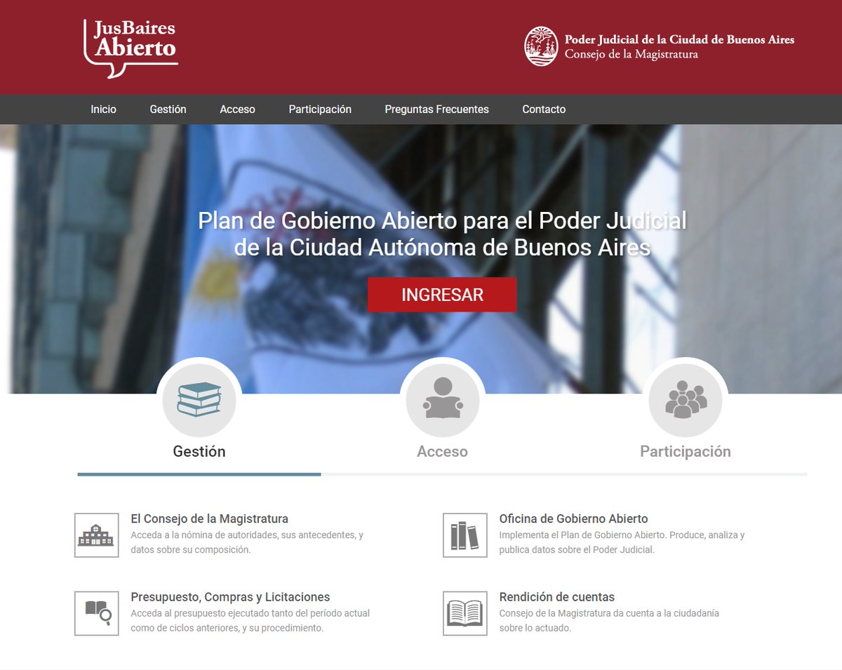 Conocé el sitio de #GobiernoAbierto del Poder Judicial de la  Ciudad de Buenos Aires #JusbairesAbierto | jusbairesabierto.gob.ar