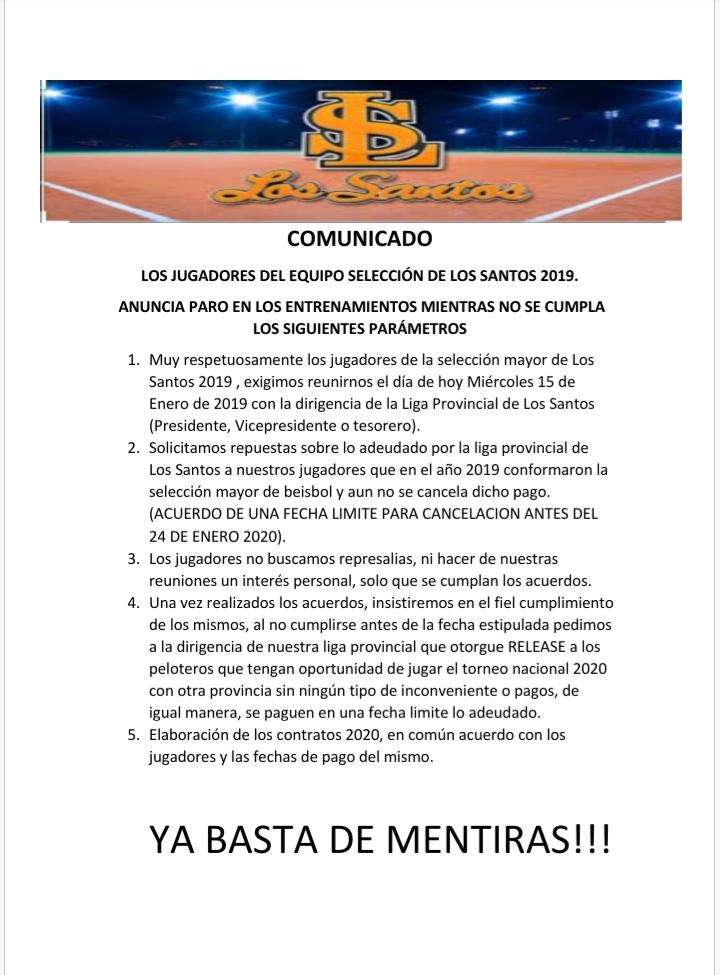 DioGarcia4's tweet photo. En busca de respuestas, hemos tenido que llegar a la penosa situación de hacer público esto. Por este medio queremos llegar a un acuerdo que asegure lo pactado el año pasado por lo cual nos esforzamos para ganarlo asistiendo a los entrenamientos para la temporada pasada. https://t.co/MMfvX3xUVw