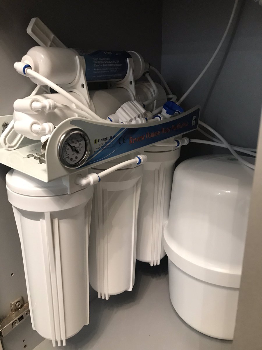 heatsource1's tweet photo. Fitted a reverse osmosis water purification system for great clean water. https://t.co/YBQqhChho8