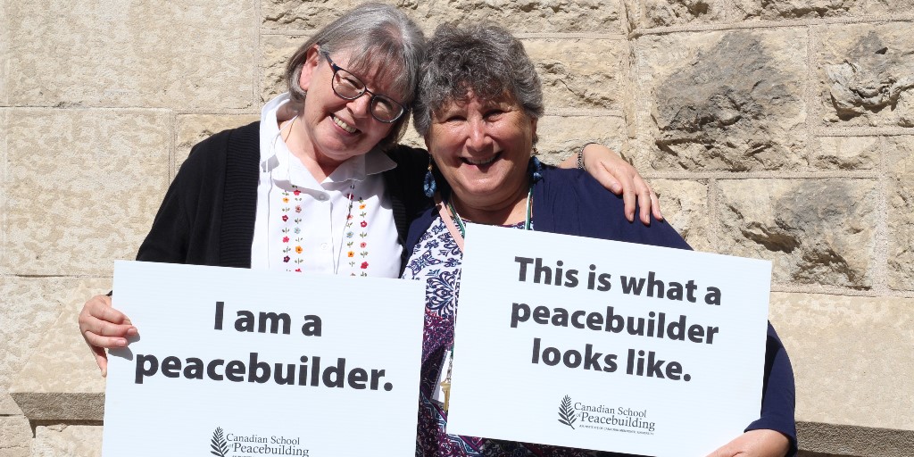 CMUwpg's tweet photo. Brooke Nagle and Lenora Yarkie are two friends who have been returning to @CMU_CSOP for the past three years. They use the time to catch up and make new friends while discussing the challenges facing some of their fellow students. https://t.co/e43JKBIWnJ
#CMUCSOP #peacebuilding https://t.co/zY08WgMKjS