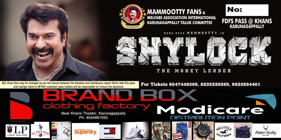 mfwaikerala's tweet image. #Shylock #FansShow

#Kollam - Gmax Cinemas #Karunagappally - Khans Theatre 
#Payyannur - Shanthi Carnival Cinemas

#InCinemas From #January23