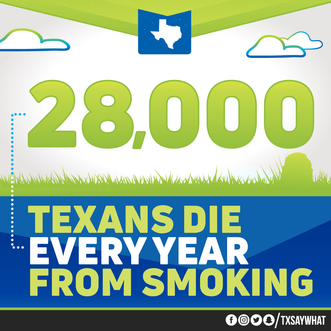TxSayWhat's tweet photo. #TobaccoFree2020 #LiveTheLife #LiveTobaccoFree #BeTheFirst #TobaccoFreeGeneration #NotTheNextVictim https://t.co/FSyXW4VxC8