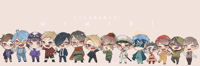 「6+boys mask」 illustration images(Oldest)