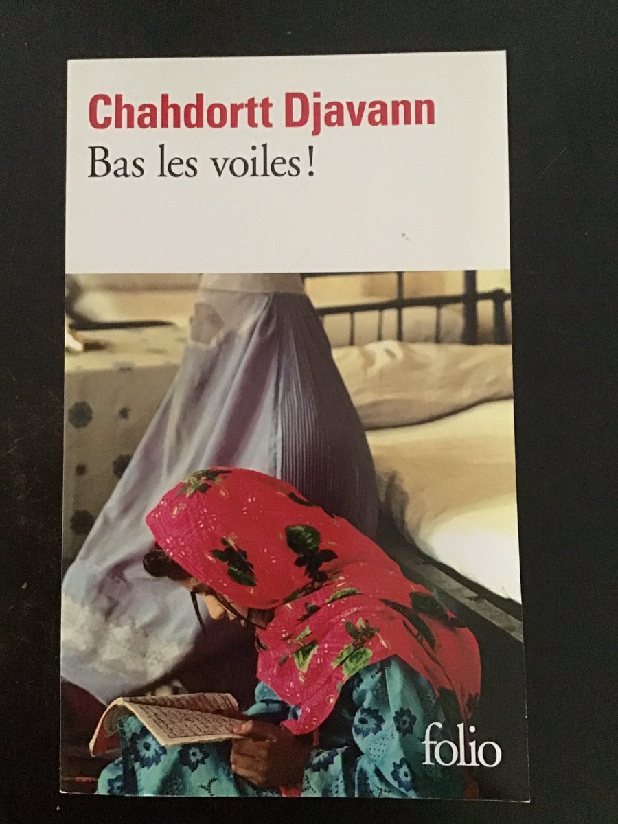 arghbd's tweet photo. @SylvSoko Excellent livre
#BasLesVoiles
#ChahdorttDjavann https://t.co/yRj6PLlXYV