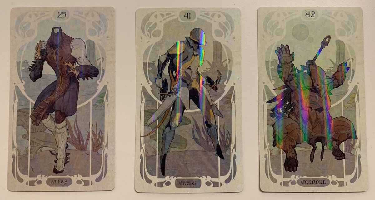 Cam_Rogers's tweet image. Auctioning 3 DE-staff-issued @PlayWarframe Prex cards. Unavailable elsewhere. Mailed as-new (were never packaged) or can be signed by Steve Sinclair, Rebb Ford and others.

STARTING BID: $AU20
RULES: gamedevsforfireys.com
#GameDevsForFireys #GameDevsForFiries #AustraliaFires