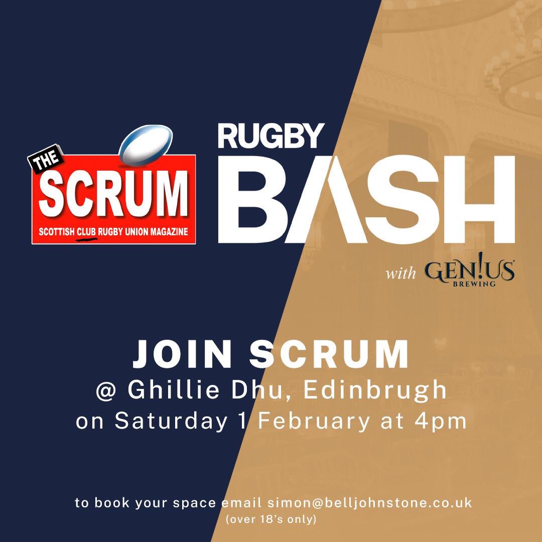 RugbystoreUK's tweet photo. Get involved with @RugbyBash! The away game with a home atmosphere!
Banter, great beer, @happyeggshaped on the 🎙! special gifts from us, What more could you want?!
@SCRUMMAGAZINE @GeniusBrewing #twopintsplease #rugbystore #everythingrugby https://t.co/LRSAHektEc