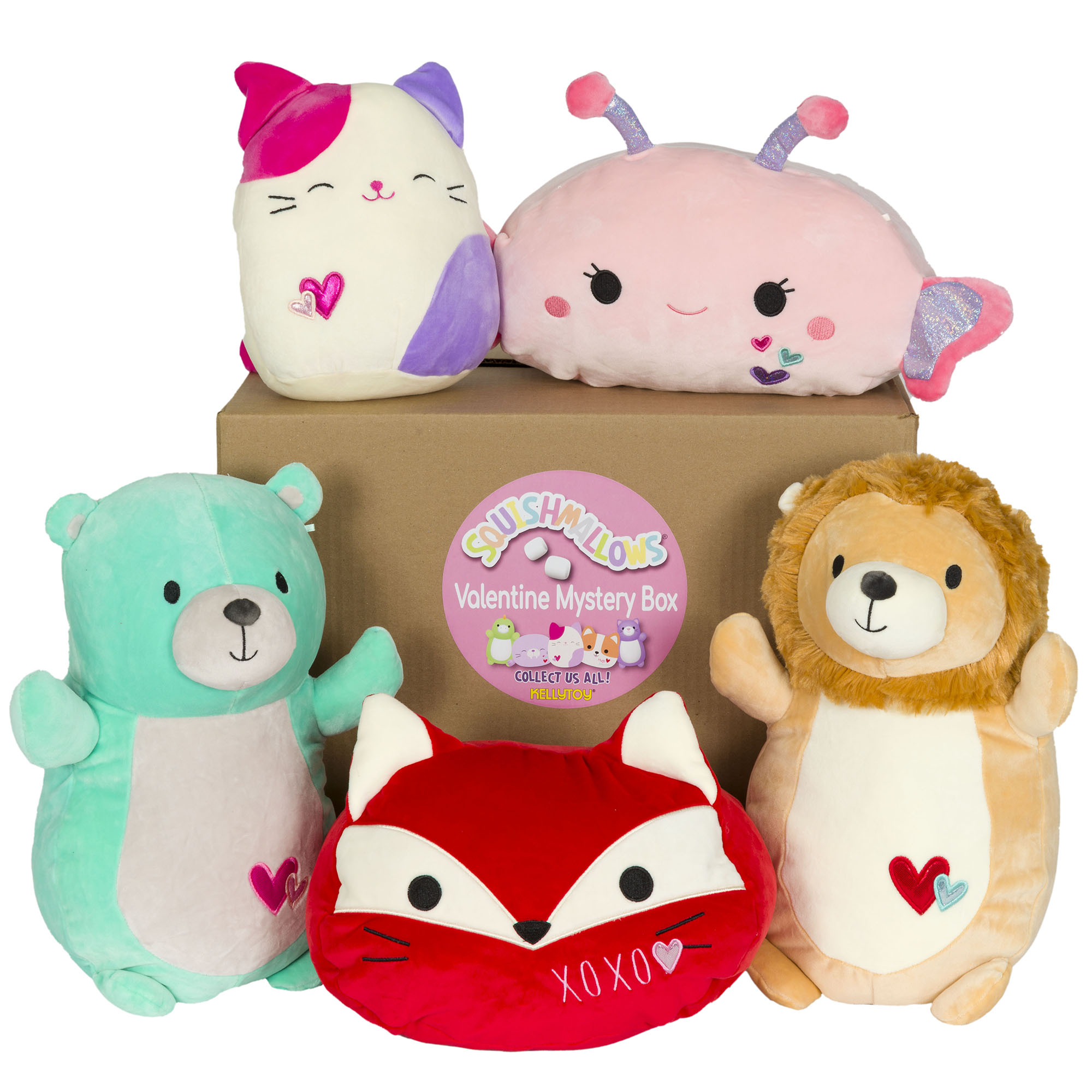 Scented Squishmallow Valentines Day bundle free shipping worldwide