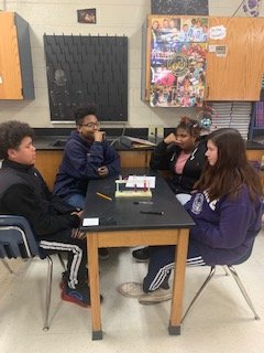 bmstrojans's tweet photo. 2nd Semester 8th grade Science students conducted a Red Cabbage Juice Lab on Wednesday, January 15.  Students used the scientific method to investigate independent and dependent variables, controls, and constants during the lab. https://t.co/CmvUfUmTVx