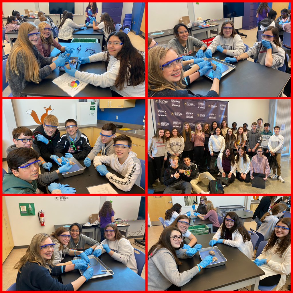 <a href="/SpringhouseMS/">Springhouse MS</a> 8th graders using their brains to explore brains <a href="/davinciscience/">Da Vinci Science Center</a>! #careerconnections #healthcare #ourbestSMS #parklandpride <a href="/Mrs_SWimmer17/">Sarah Wimmer</a>