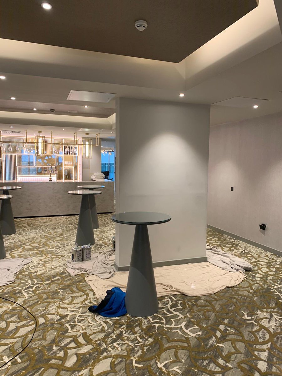 leedavispaint's tweet photo. Another great job carried out by some of the team at the new Novotel thats opening in March 😍 #leicester #painting #decorating #commercial #domestic #leicestershire #hotel https://t.co/RnSozDBG3b