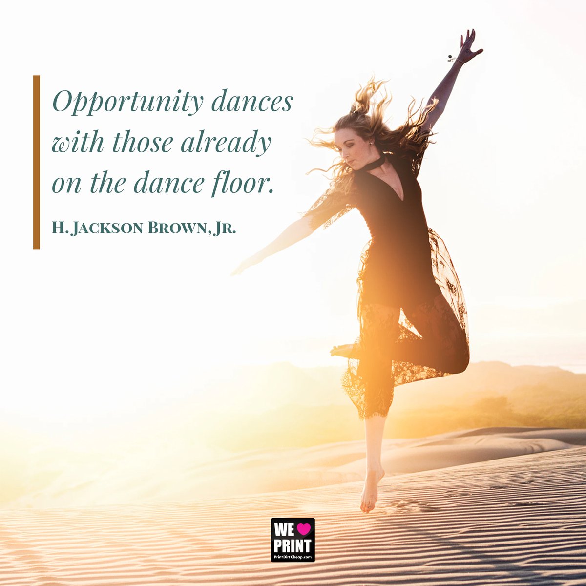 PrintDirtCheap's tweet image. If you don't risk anything, you risk everything.
☀️☀️☀️
#wednesdaywisdom #ponderthat #bebrave #Motivate