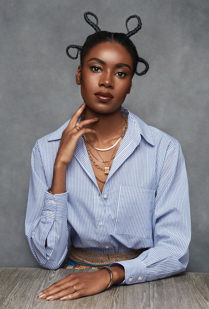 edenc0m's tweet photo. We had to recreate the looks countless African girls wore to London primary school in 90's/early 00's. Unlike then when it was considered strange or unusual by society, we wanted to highlight the beauty behind these natural hairstyles. This one is for the aunties, we love you. https://t.co/B5WaNtEHGx