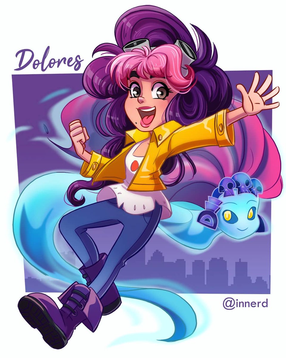 renatagp_art's tweet photo. Les comparto un fanart de Dolores, de La liga de los 5 :) porque amo su diseño y moría por dibujarla jaja. ¿Ustedes ya vieron la PELI? #laligadelos5 #anima #helloanima #fanart #peliculaanimada #mexicana https://t.co/AhoJl6UO0t