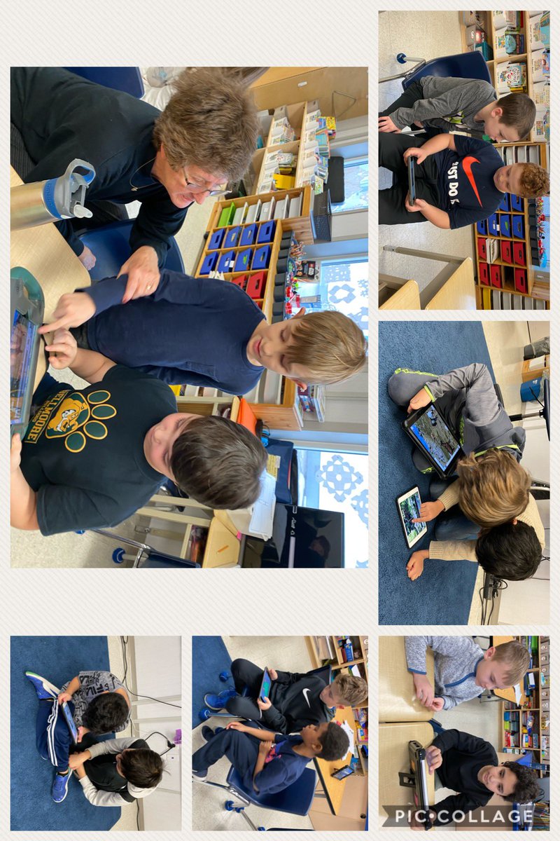 Practicing our story recall using Explain Everything on our iPads with our tech buddies! We are working on retelling the story of the Three Bill Goats Gruff and looking forward to the final products! <a href="/Bellmoore_HWDSB/">Bellmoore School</a>