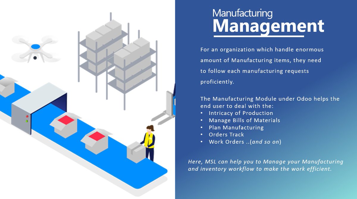 maxstacklabs's tweet photo. Manufacturing Reinvented
A modern solution to an age old problem.

1. No more time clocking 
2. All-in-one  - MRP, Quality, Maintenance and PLM fully integrated.
3. Realtime Communication
4. Shop floor automation 

Request for implementation queries &amp; demo - hi@maxstacklabs.com https://t.co/hQO1sNEzM8