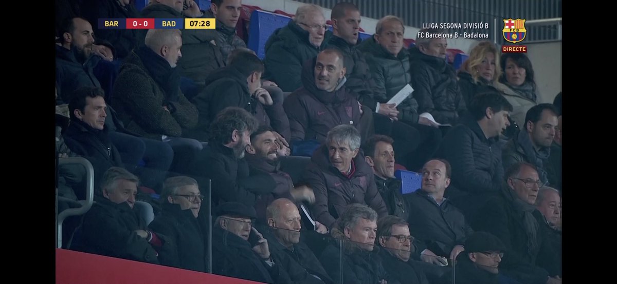 2culesenMadrit's tweet photo. Setién viendo el Barça B contra el Badalona...ahora mismo no recuerdo a Valverde alguna vez viéndolos. https://t.co/jb4ojObU91