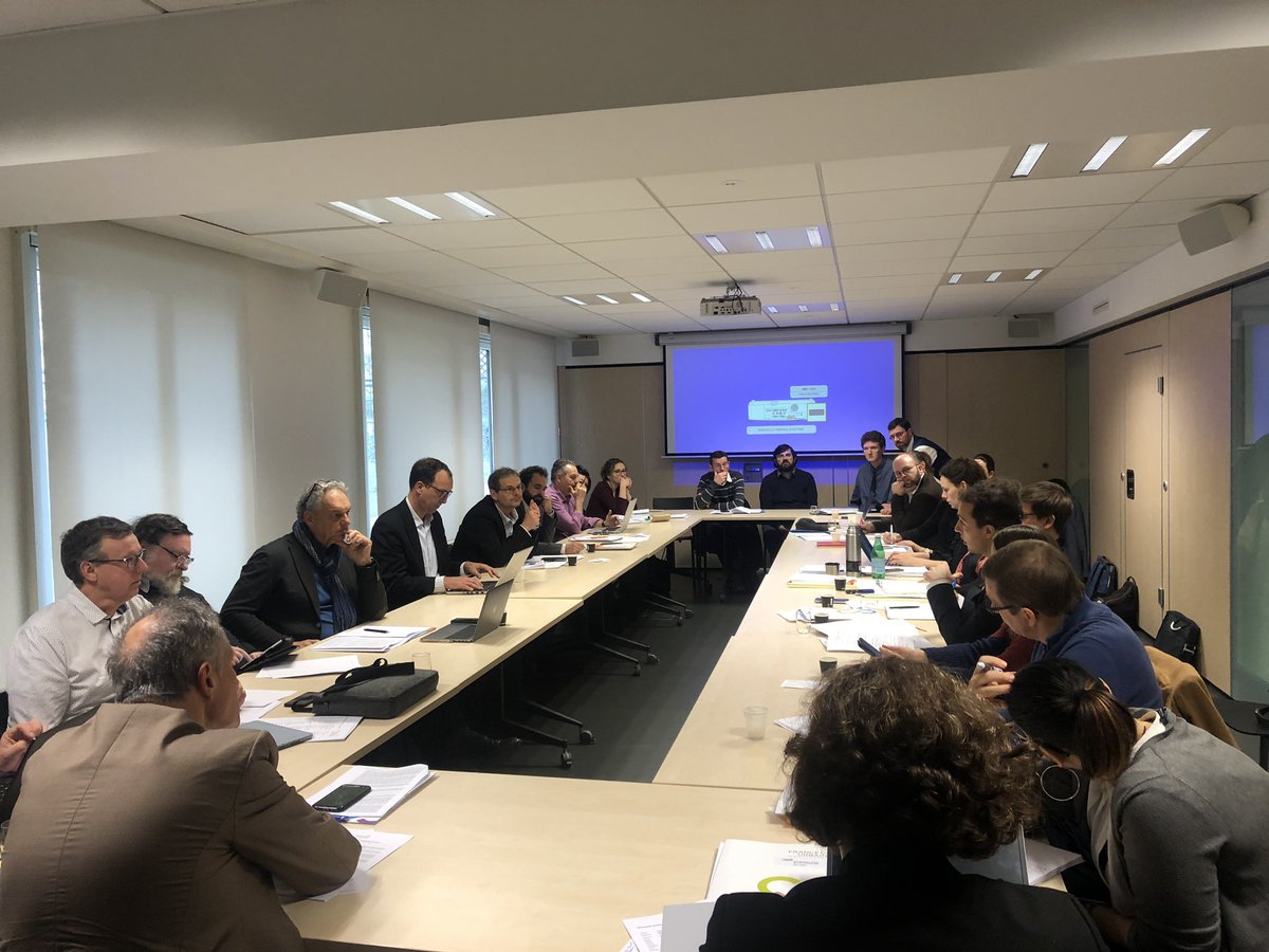 janninsteph's tweet photo. Commission développement durable @France_urbaine #Paris ou j ai représenté ce jour @Saurel_P #échanges #collectivités  #biodiversité #renovationthermique &amp; état des négociations avec les concessionnaires réseaux #Montpellier #Montpellier3M https://t.co/M79DPR81AP