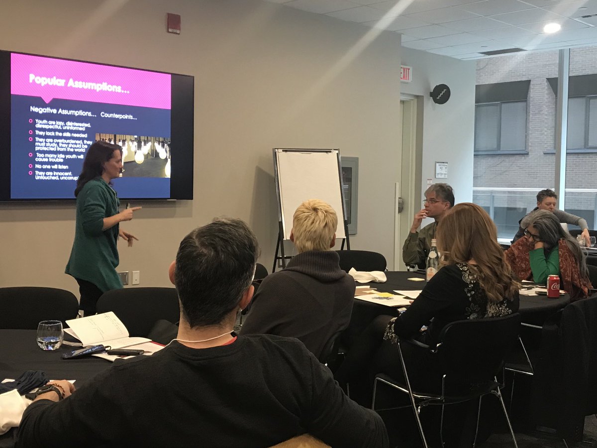 vmabboud's tweet photo. Dispelling myths about youth (<29 yo) and their engagement in global issues. Challenging assumptions for changemaking at #CCERF2020 with Dr. Kathleen Manion from @RoyalRoads @AshokaCanada https://t.co/dxWkuNWQNi
